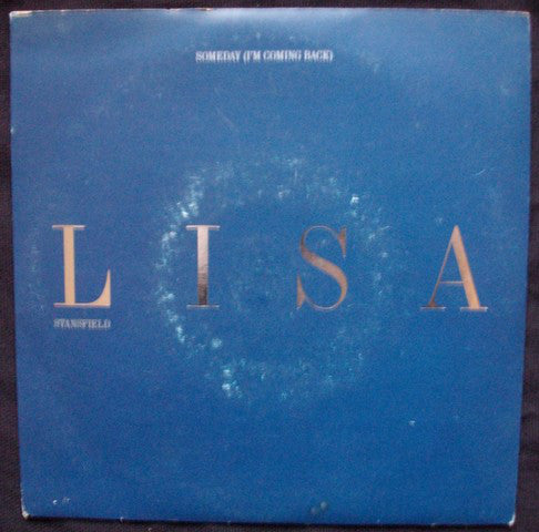 Lisa Stansfield - Someday (I'm Coming Back) - Used Vinyl Record 7"