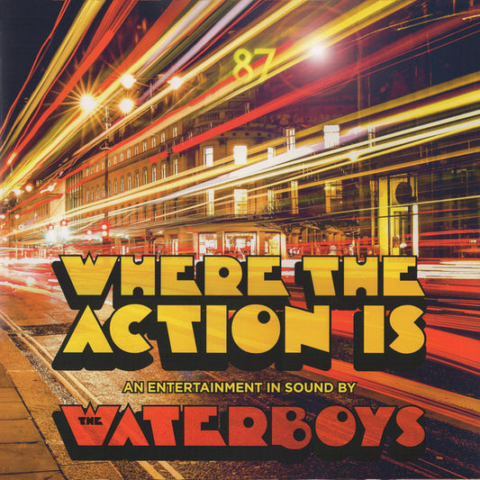 Waterboys - Where The Action Is - Used Vinyl Record