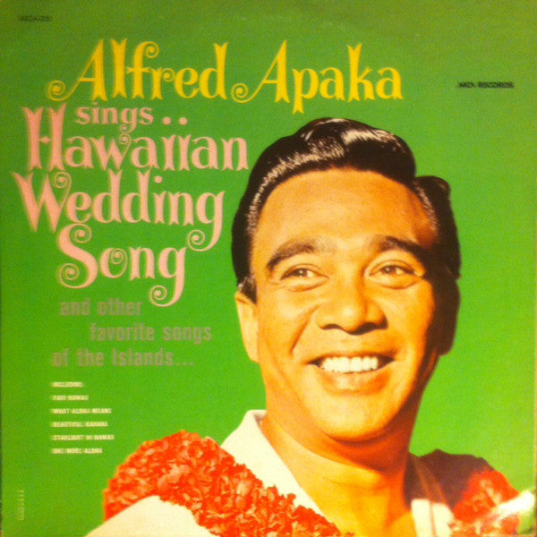 Alfred Apaka - Hawaiian Wedding Song - Used Vinyl Record