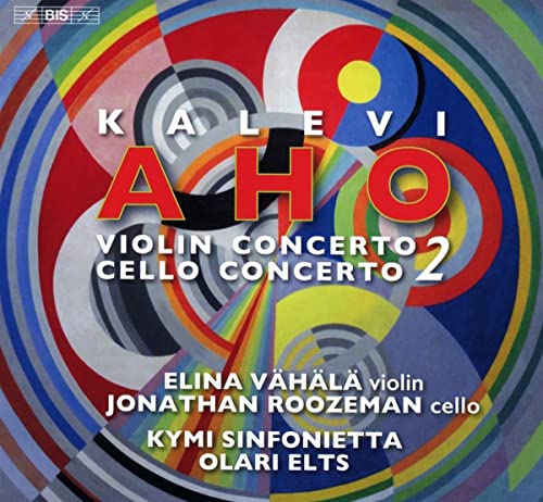 ELINA VAHALA; JONATH - KALEVI AHO VIOLIN CONCERTO NO - CD