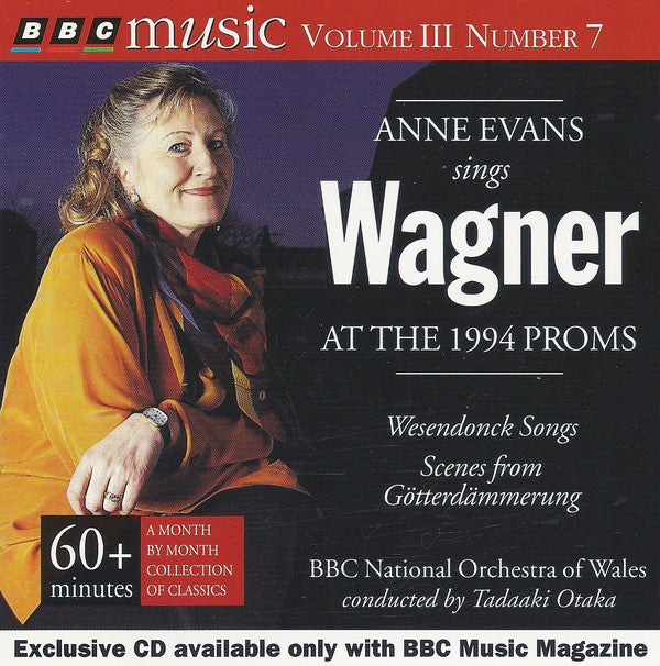 Richard Wagner - Sings Wagner At The 1994 Proms: Wesendonck Songs / S