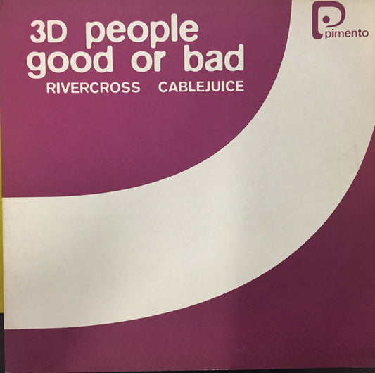 3D Peopl - Good Or Bad - Used Vinyl Record 12"