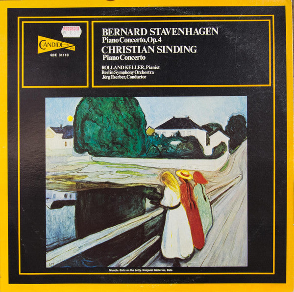 Christian Sinding - : Piano Concerto, Op.4 : Piano Concerto - Used V