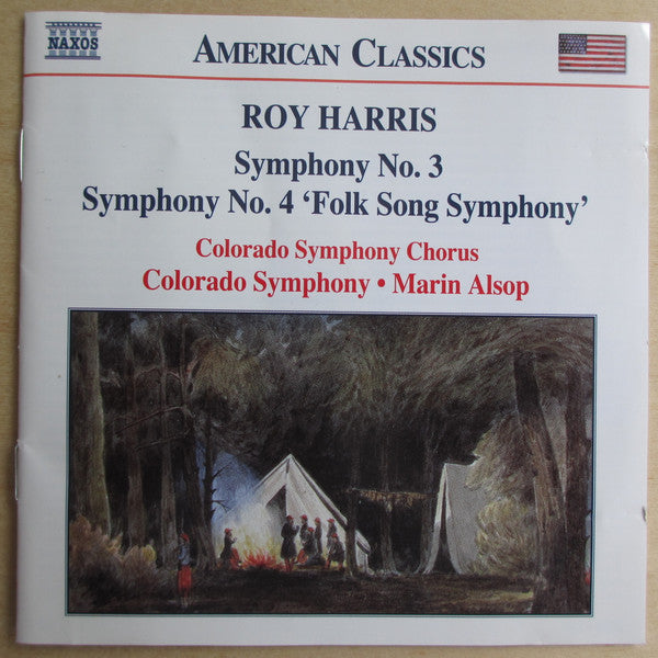 Roy Harris - Symphony No. 3 / Symphony No. 4 'Folk Song Symphony' - U