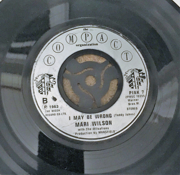 Mari Wilson - Wonderful - Used Vinyl Record 7"