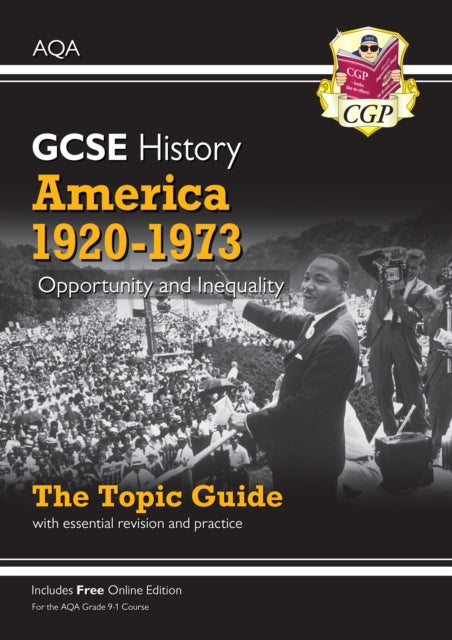 CGP Books - New Grade 9-1 GCSE History AQA Topic Guide - America, 1920