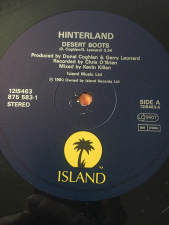 Hinterland - Desert Boots - Used Vinyl Record 12"