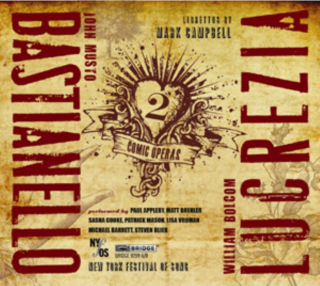 New York Festival of - Bastianello/Lucrezia: Two New Comic Operas - CD