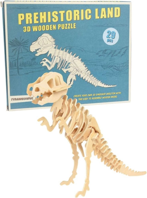 3D wooden puzzle - Tyrannosaurus - Non-book item