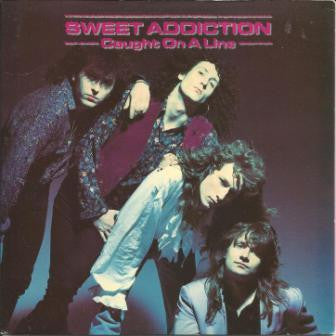 Sweet Addiction - Caught On A Line - Used Vinyl Record 7"