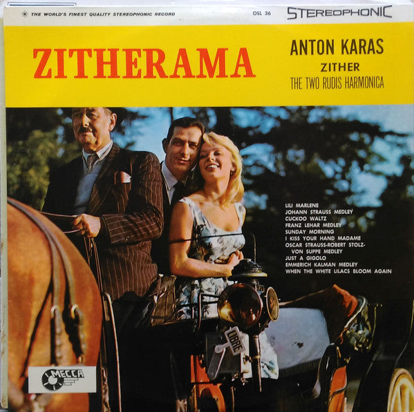 Anton Karas - Zitherama - Used Vinyl Record