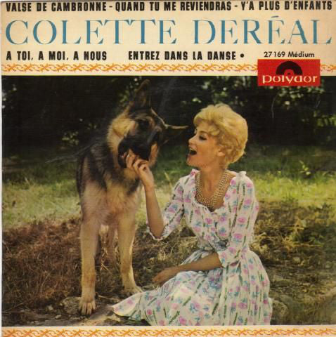 Colette Dereal - Valse De Cambronne - Used Vinyl Record 7"
