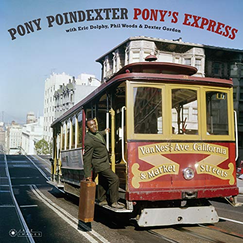 PONY POINDEXTER - PONYS EXPRESS & 1 BONUS TRACK - Vinyl Record lp