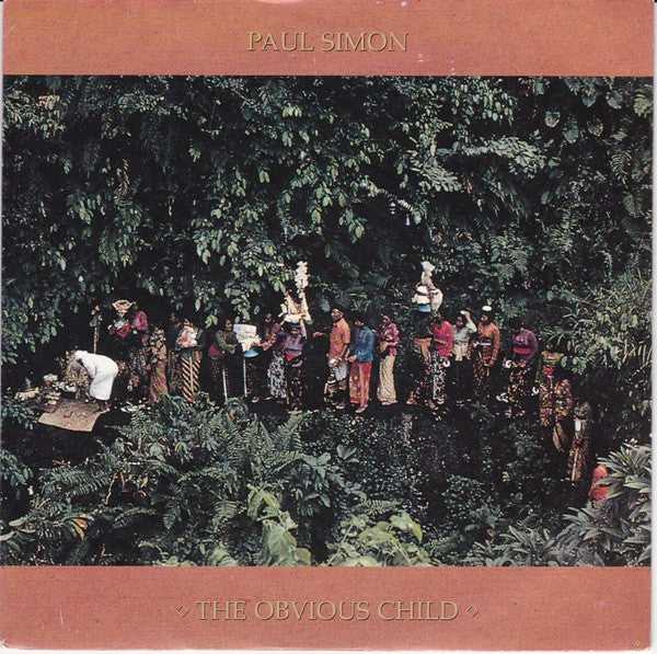 Paul Simon - Obvious Child - Used Vinyl Record 7"