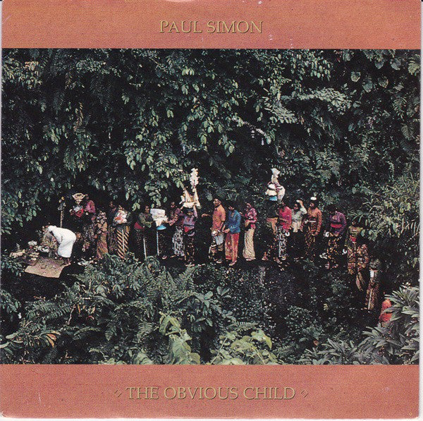 Paul Simon - Obvious Child - Used Vinyl Record 7"