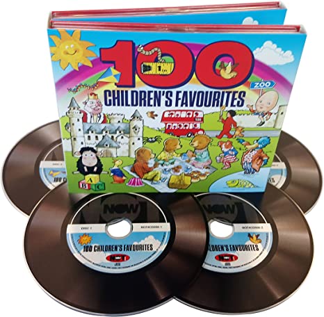 Various Artists - 100 Children's Favourites [4CD Box Set] (Music CD) -