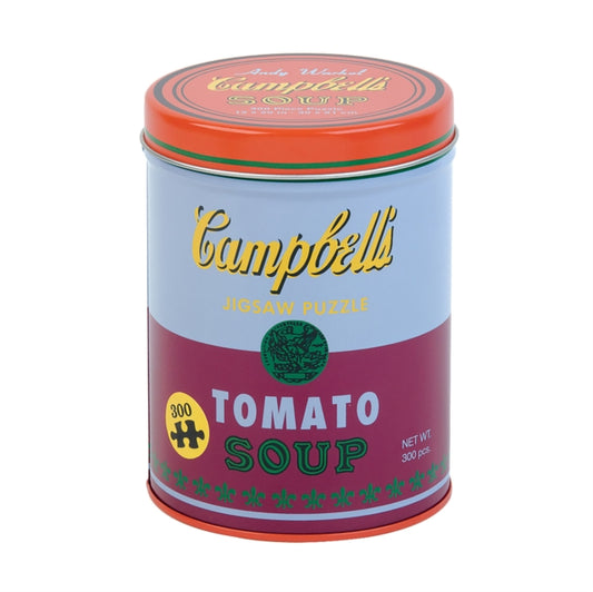 Mudpuppy - Andy Warhol Soup Can Red Violet 300 Piece Puzzle - New Jigs
