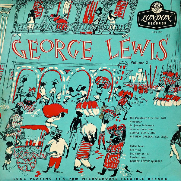 George Lewis - (Volume 2) - Used Vinyl Record