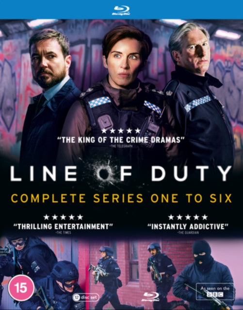 Line of Duty: Complete Series One to Six - Blu-ray