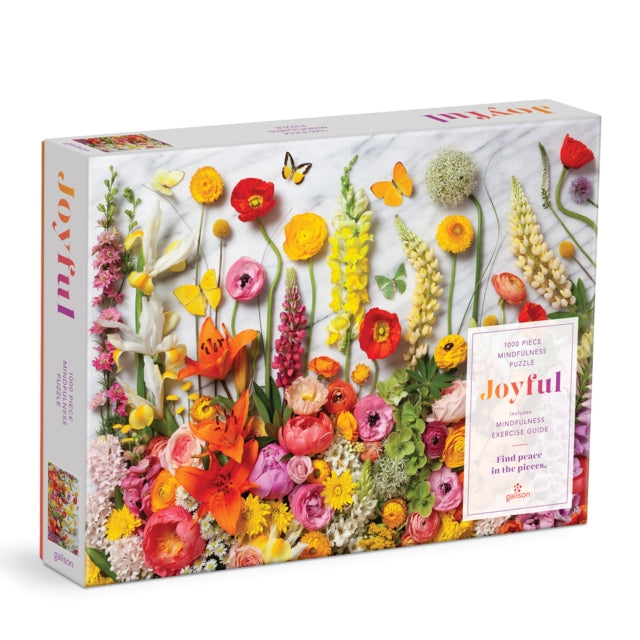 Galison - Joyful 1000 Piece Puzzle - New Jigsaw Puzzle
