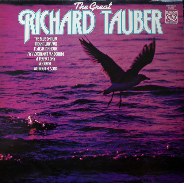 Richard Tauber - Great - Used Vinyl Record