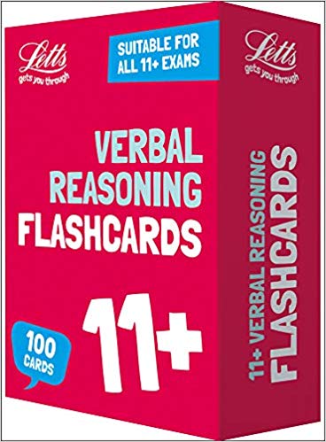 Letts 11+ - 11+ Verbal Reasoning Flashcards - New Cards