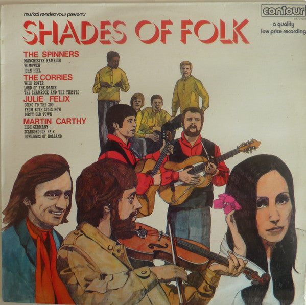 Various - Shades Of Folk - Used Vinyl Record