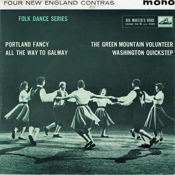 Country Dance Band - Four New England Contras - Used Vinyl Record 7"