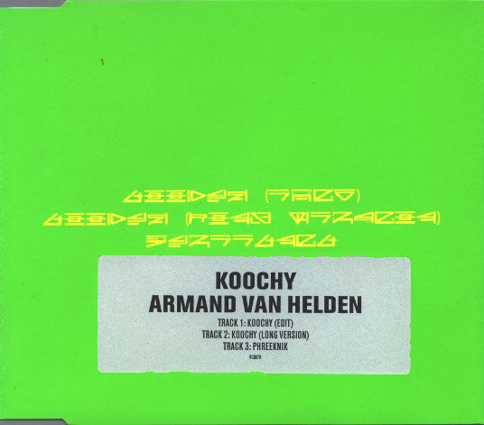 Armand Van Helden - Koochy - Used CD