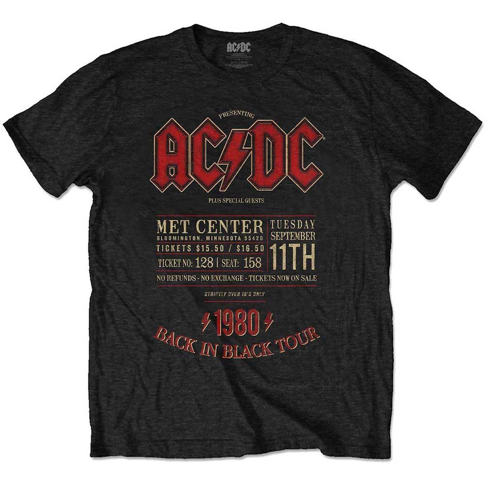 AC/DC - tshirt - Unisex - Short Sleeves - X-Large