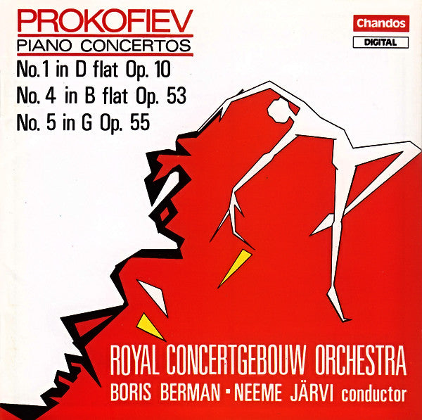 Sergei Prokofiev - Piano Concertos No. 1 In D Flat Op. 10; No 4 In B