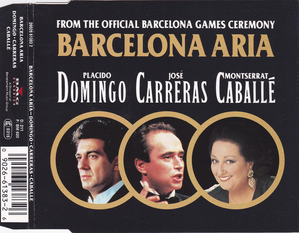 Placido Domingo - Barcelona Aria - Used CD