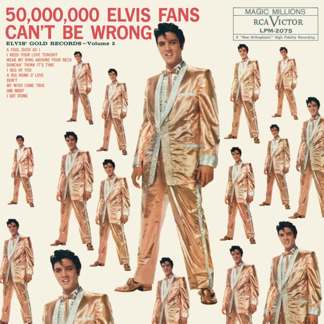 PRESLEY ELVIS - 50 000 000 ELVIS FANS CANT BE - Vinyl Record