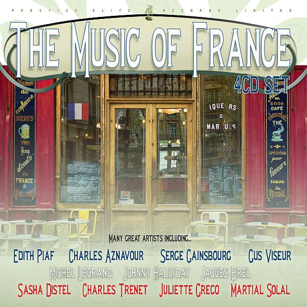 VARIOUS ARTISTS - MUSIC OF FRANCE (4CD) - 4CD