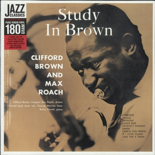 CLIFFORD BROWN - STUDY IN BROWN - Vinyl Record