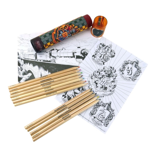 Harry Potter - Colouring Pencil Tube - Stationery