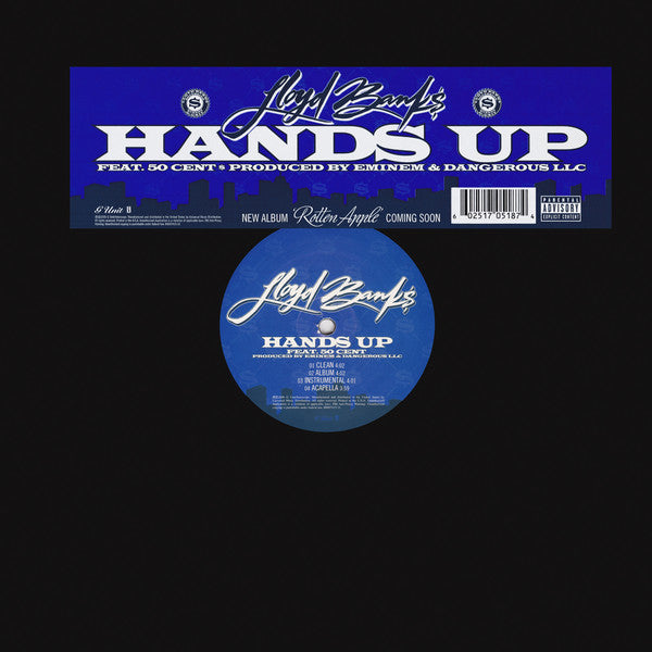 Lloyd Banks - Hands Up / My House - Used Vinyl Record 12"