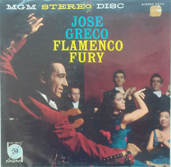 Jose Greco And Compa - Flamenco Fury - Used Vinyl Record