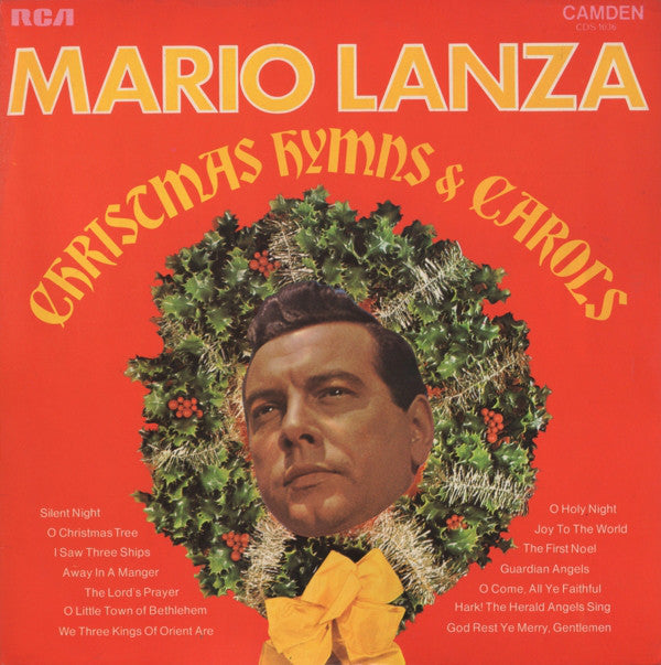 Mario Lanza - Christmas Hymns & Carols - Used Vinyl Record