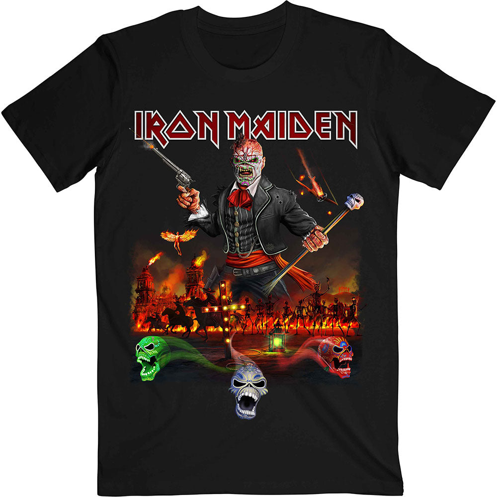 Iron Maiden - tshirt - Unisex - Short Sleeves - Medium
