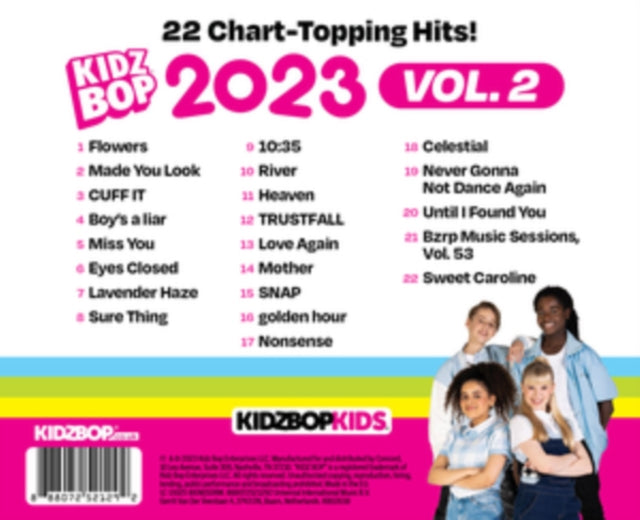 KIDZ Bop Kids - KIDZ BOP 2023 Vol. 2  CD  RELEASE DATE 14/07/23 - CD