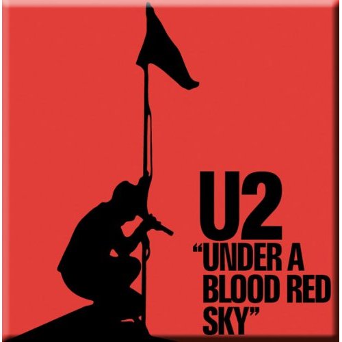 U2 - Fridge Magnet: Under a Blood Red Sky - TV Memorabilia Fridge Magn