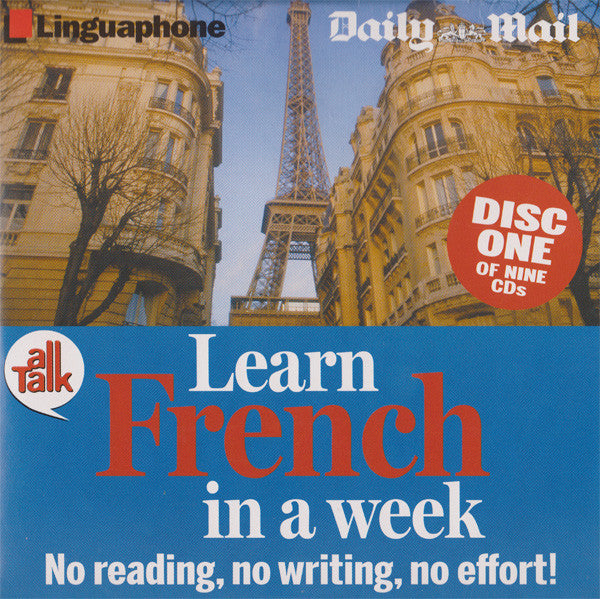 Unknown Artist - All Talk - Learn French In A Week - Used CD