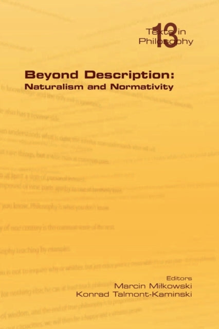 Milkowski - Beyond Description  Naturalism and Normativity - New paper