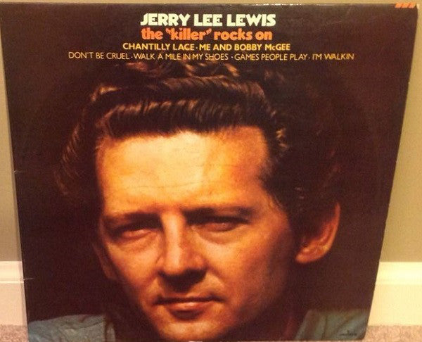 Jerry Lee Lewis - "Killer" Rocks On - Used Vinyl Record