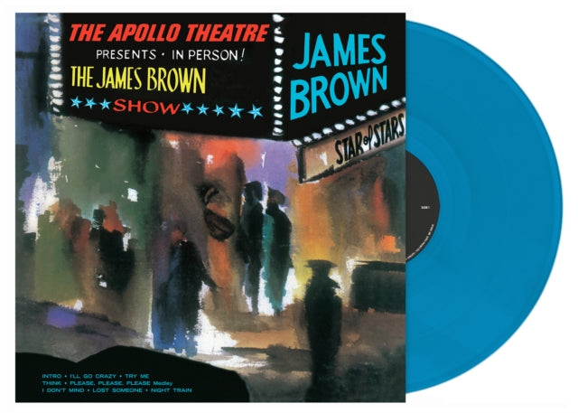 JAMES BROWN - Live At The Apollo (Cyan Blue Vinyl) - Vinyl