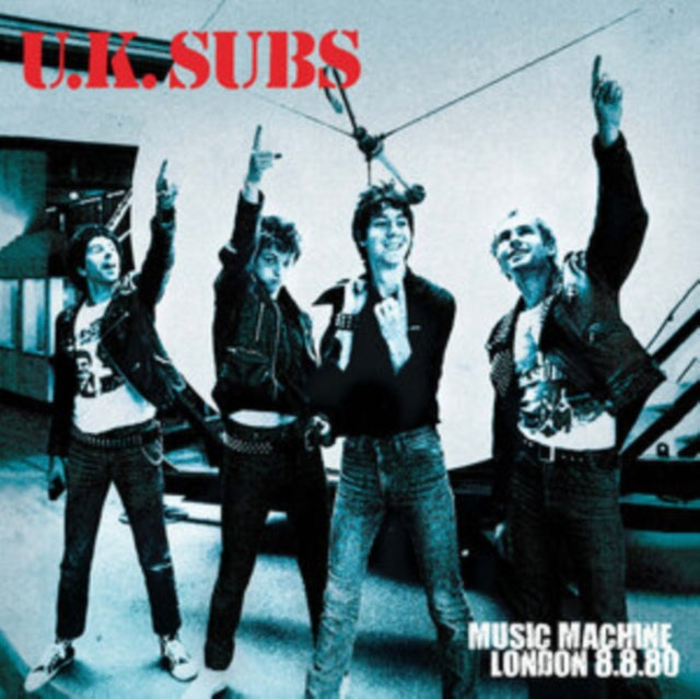 UK Subs - Music Machine London 8/8/80 - Vinyl Record 12" Album Coloured
