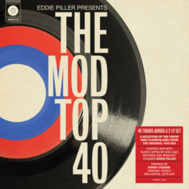 VARIOUS ARTISTS - Eddie Piller Presents The Mod Top 40 - Vinyl Record