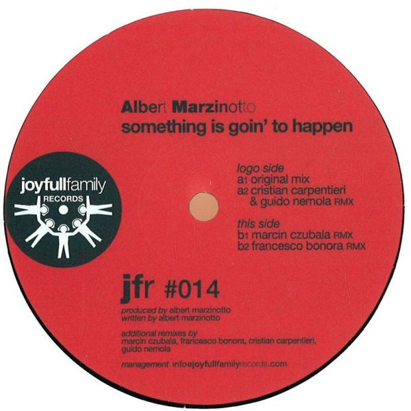 Albert Marzinotto - Something Is Goin' To Happen - New Vinyl Record 1