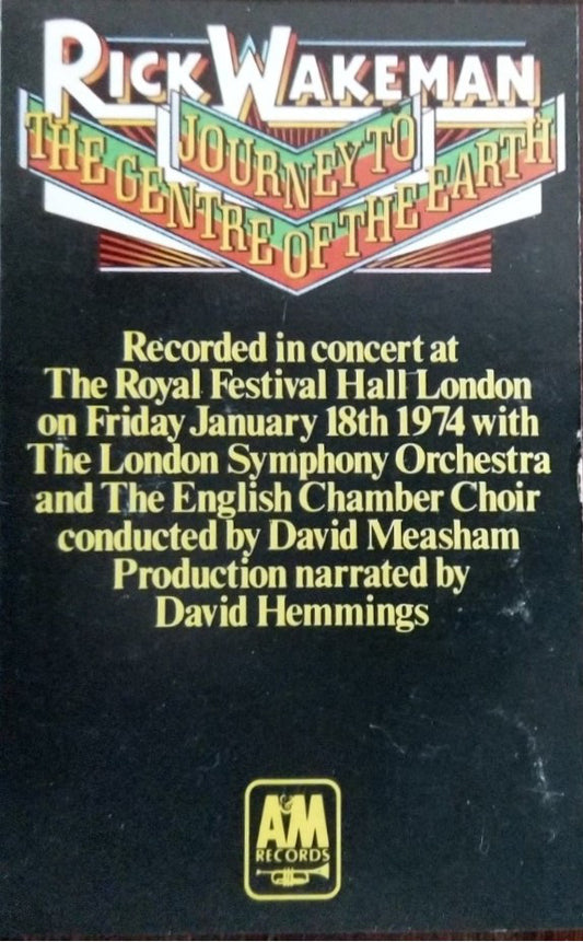 Rick Wakeman - Journey To The Centre Of The Earth - Used Cassette